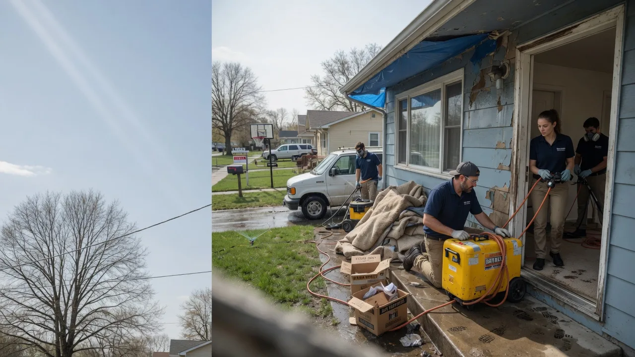Basement Flood Cleanup in Allen, KS near me